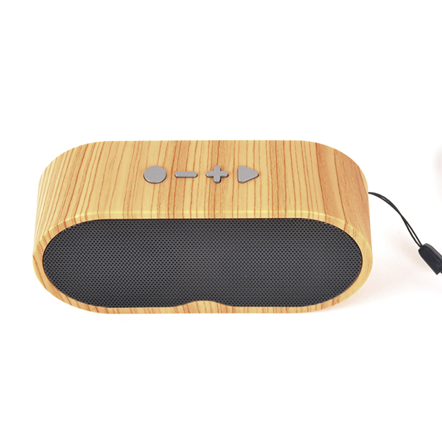 Alto-falante Bluetooth de madeira